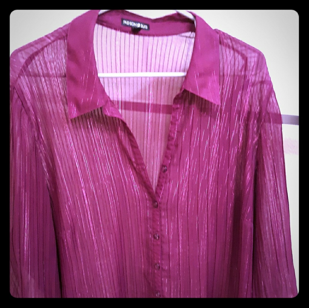 Flashy blouse